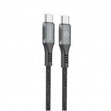 Кабель Intaleo CBGPD60WTT2 USB Type-C-USB Type-C 2м Grey (1283126518102)