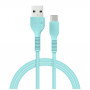 Кабель ACCLAB AL-CBCOLOR-T1MT USB-USB Type-C 1.2м Mint (1283126518256) (29595-03)