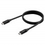 Кабель Edimax UC4 V2 USB-C-USB-C Thunderbolt3, 1.0м Black Up to 240W, 20V/5A Max. (UC4-010TB) (31485-03)