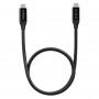 Кабель Edimax UC4 V2 USB-C-USB-C Thunderbolt3, 1.0м Black Up to 240W, 20V/5A Max. (UC4-010TB) (31485-03)