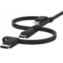 Кабель Belkin Boost Charge Universal USB - USB-C/Lightning/MicroUSB 1 м Black (CAC001bt1MBK)