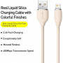 Кабель Baseus Jelly Liquid Silica Gel USB-Lightning, 2.4A, 2м Pink (CAGD000101) (33575-03)