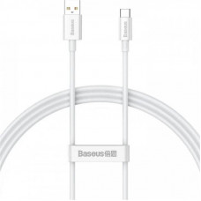 Кабель Baseus Superior USB-USB Type-C, 5A, 100W, 2м White (CAYS001402)
