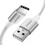 Кабель Ugreen US288 USB - USB-C, 1.5м, White (60132) (33925-03)