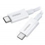 Кабель Ugreen US506 USB - USB-C, 0.8м, White (40113) (33955-03)