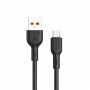 Кабель SkyDolphin S03T USB - Type-C 1м, Black (USB-000418) (26696-03)