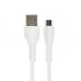 Кабель Proda PD-B47m USB-microUSB, 1м, White (28306-03)