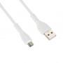 Кабель Proda PD-B47m USB-microUSB, 1м, White