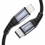 Кабель Choetech USB-C - Lightning, 1.2м (IP0039-BK) (32666-03)