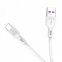 Кабель SkyDolphin S03T USB - Type-C 1м, White (USB-000419) (26697-03)