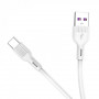 Кабель SkyDolphin S03T USB - Type-C 1м, White (USB-000419)