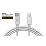 Кабель REAL-EL USB-C-Lightning 1m, White (4743304104680) (25467-03)