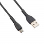 Кабель Proda PD-B47m USB-microUSB, 1м, Black (28307-03)