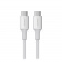 Кабель Ugreen US300 USB-C - USB-C, 1м, White (60551)