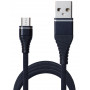 Кабель Grand-X USB-microUSB, Cu, 2.1A, 1.2м Black (NM012BK)