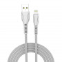 Кабель ColorWay USB-Lightning (line-drawing), 2.4А, 1м, White (CW-CBUL027-WH) (23667-03)