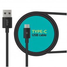 Кабель Piko CB-UT11 USB-USB Type-C 1.2м Black (1283126489174)