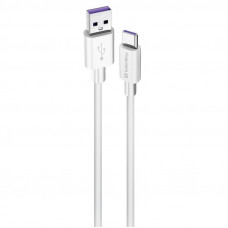 Кабель ColorWay USB-USB Type-C, 5.0А, 1м, White (CW-CBUC019-WH)