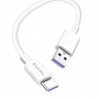 Кабель ColorWay USB-USB Type-C, 5.0А, 1м, White (CW-CBUC019-WH) (23487-03)