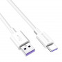 Кабель ColorWay USB-USB Type-C, 5.0А, 1м, White (CW-CBUC019-WH) (23487-03)