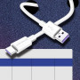 Кабель ColorWay USB-USB Type-C, 5.0А, 1м, White (CW-CBUC019-WH) (23487-03)