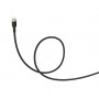 Кабель ColorWay USB-microUSB, spiral, 2.4А, 1м, Black (CW-CBUM051-BK)