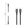 Кабель XoKo SC-230a USB Type-C-USB Type-C, 1м Black (XOKO SC-230a-BK) (26648-03)