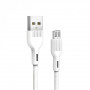 Кабель SkyDolphin S03V USB - microUSB 1м, White (USB-000421) (26698-03)