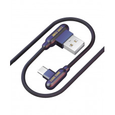 Кабель Luxe Cube Game USB-microUSB, 1м, чорний (8886668686143)