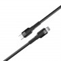 Кабель ColorWay USB-C-Lightning (PD Fast Charging 20W), 3.0А, 0.3м, Black (CW-CBPDCL054-BK) (33808-03)