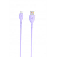 Кабель SkyDolphin S22V Soft Silicone USB - microUSB 1м, Violet (USB-000606)