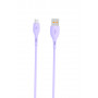 Кабель SkyDolphin S22V Soft Silicone USB - microUSB 1м, Violet (USB-000606) (29328-03)