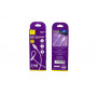 Кабель SkyDolphin S22V Soft Silicone USB - microUSB 1м, Violet (USB-000606) (29328-03)