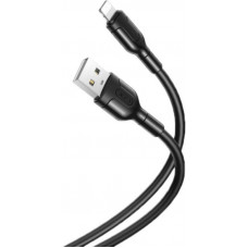 Кабель XO NB212 USB-Lightning 2.1A 1м Black (XO-NB212i-BK)
