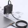 Кабель ColorWay USB Type-C - USB Type-C (transparent head) PD Fast Charging, 5А, 100W, 1.2м Black (CW-CBPDCC053-BK)