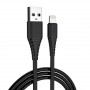 Кабель ColorWay USB-Lightning (PVC), 2.4А, 1м, Black (CW-CBUL024-BK) (23668-03)