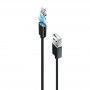 Кабель Grand-X USB-Lightning, магнітний, 1м, Black (MG-01L) (23838-03)