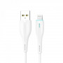 Кабель SkyDolphin S48L USB - Lightning 1м, White (USB-000423) (26719-03)