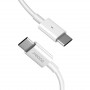 Кабель Proda PD-B26a USB-C - USB-C, 1м, White (28299-03)