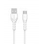 Кабель Proda PD-B47a USB-USB Type-C, 1м, White (28309-03)