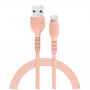 Кабель ACCLAB AL-CBCOLOR-L1PH USB-Lightning 1.2м Peach (1283126518201) (29579-03)