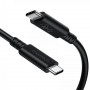 Кабель Choetech USB-C - USB-C, 0.8м (XCC-1028-BK) (32599-03)