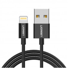 Кабель Ugreen US155 USB - Lightning, 2м, Black (80823)