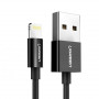 Кабель Ugreen US155 USB - Lightning, 2м, Black (80823) (34109-03)