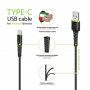 Кабель Intaleo CBFLEXT0 USB-USB Type-C 0.2м Black (1283126487446)