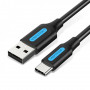 Кабель Vention USB Type-C - USB, 1m, Black (COKBF) (25009-03)
