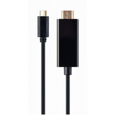 Кабель Cablexpert (A-CM-HDMIM-01) USB Type C - HDMI, 2 м, чорний