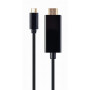 Кабель Cablexpert (A-CM-HDMIM-01) USB Type C - HDMI, 2 м, чорний (30571-03)