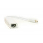 Адаптер PowerPlant (DV00DV4067) USB Type-C-RJ45, 0.12м, White (21333-03)