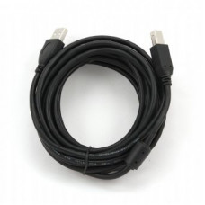 Кабель Cablexpert CCF-USB2-AMBM-15 USB 2.0 AM/BM 4,5 м, Феритовий фільтр